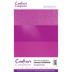 Crafter's Companion Luxury A4 Cardstock Pack - Purple