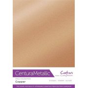 Centura Metallic A4 Card 10pk - Copper