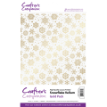 Snowflake Vellum - Gold