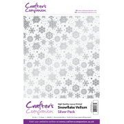 Snowflake Vellum - Silver