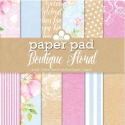 Boutique Floral Paper Pad