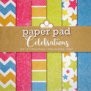 Celebrations 8x8 Paper Pad