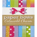 Cotswold Charm Paper Bows Pad - Craftwork Cards