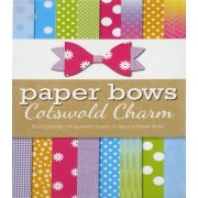 Cotswold Charm Paper Bows Pad - Craftwork Cards