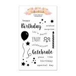 Craftwork Cards Clear Stamp Set - Celebrations