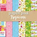 Tropicana 8x8 Paper Pad - Craftwork Cards