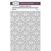 Creative Expressions 3D Embossing Folder - Diamond Poinsettias