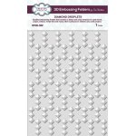 Creative Expressions 3D Embossing Folder - Diamond Droplets