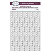 Creative Expressions 3D Embossing Folder - Diamond Droplets