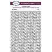 Creative Expressions 3D Embossing Folder - Stacked Trees