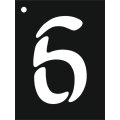 Set of 10 Mini Number Stencils