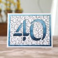 Set of 10 Mini Number Stencils