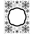 Creative Expressions Embossing Folder - Eve's Snowflakes
