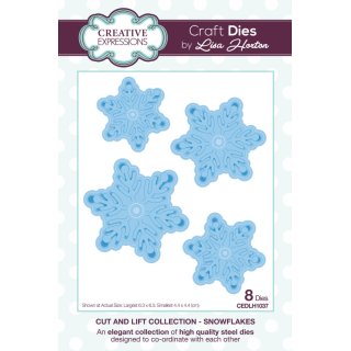 Lisa Horton Craft Dies - Cut and Lift Collection - Snowflakes