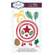 Lisa Horton Craft Dies - Stitched Collection - Wreath