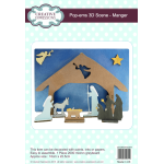 Creative Expressions - Pop-ems 3D Scene - Manger