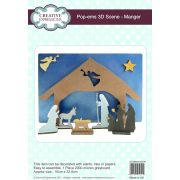 Creative Expressions - Pop-ems 3D Scene - Manger