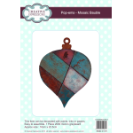 Creative Expressions - Pop-ems Mosaic Bauble Ornament