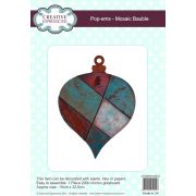 Creative Expressions - Pop-ems Mosaic Bauble Ornament