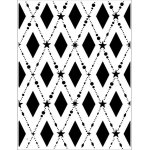 Creative Expressions Embossing Folder - Tinsel Lattice