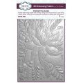 Creative Expressions 3D Embossing Folder and Companion Colouring Stencils Bundle - Poinsettia Bliss