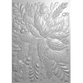 Creative Expressions 3D Embossing Folder and Companion Colouring Stencils Bundle - Poinsettia Bliss