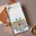 Creative Expressions 3D Embossing Folder and Companion Colouring Stencils Bundle - Poinsettia Bliss