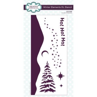 Winter Elements DL Stencil