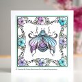 Designer Boutique A6 Clear Stamp Set - Jewelled Beetle