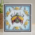 Designer Boutique A6 Clear Stamp Set - Jewelled Beetle