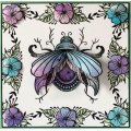 Designer Boutique A6 Clear Stamp Set - Jewelled Beetle
