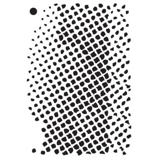 What A Mesh Mini Stencil 4x3 Inches