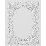 Creative Expressions 3D Embossing Folder - Holly Swirls
