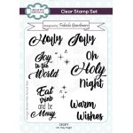 Fabiola Giardinaro A6 Clear Stamp Set - Oh Holy Night