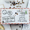 Fabiola Giardinaro A5 Clear Stamp Set - Postcard For Santa
