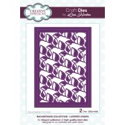 Lisa Horton Craft Dies - Background Collection - Layered Leaves