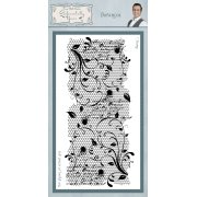Phill Martin Sentimentally Yours DL Rubber Stamp - Botanica