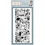 Phill Martin Sentimentally Yours DL Rubber Stamp - Masculine Paraphernalia
