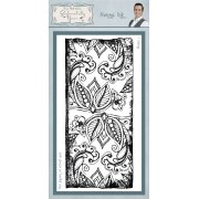 Phill Martin Sentimentally Yours DL Rubber Stamp - Henna Ink