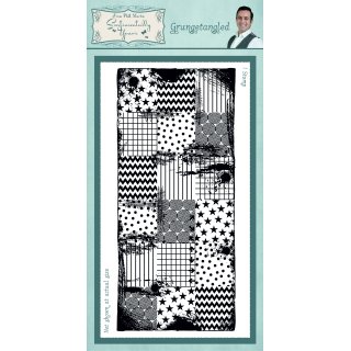 Phill Martin Sentimentally Yours DL Rubber Stamp - Grungetangled