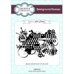 Lisa Horton A6 Background Stamp - Wish