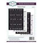 Wordies Sentiment Sheets - Trick or Treat