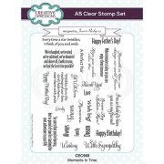 Jamie Rodgers A5 Clear Stamp Set - Moments in Time