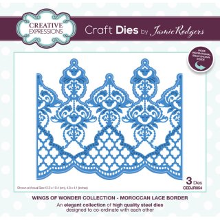 Wings of Wonder Craft Die - Moroccan Lace Border