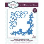 Wings of Wonder Craft Die - Cherry Blossom Flower & Flourish Corner