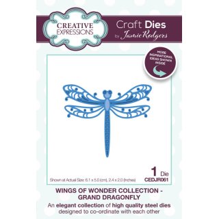 Wings of Wonder Craft Die - Grand Dragonfly