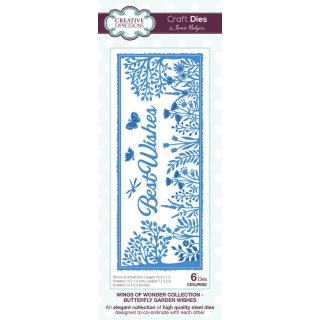 Wings of Wonder Craft Die - Butterfly Garden Wishes