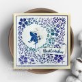 Jamie Rodgers 6x6 Stencil - Bountiful Bouquet