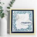 Jamie Rodgers 6x6 Stencil - Entwined Floral Frame