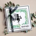 Jamie Rodgers 6x6 Stencil - Entwined Floral Frame